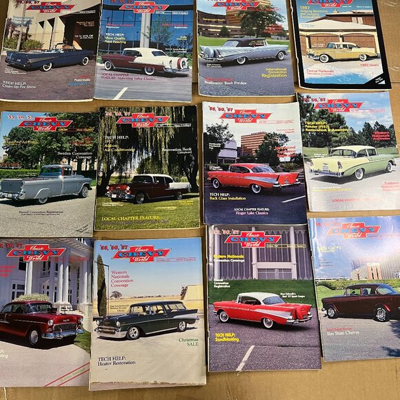 Classic Chevy‎ World 1987 - Complete Year All 12 Issues - Picture 1 of 6